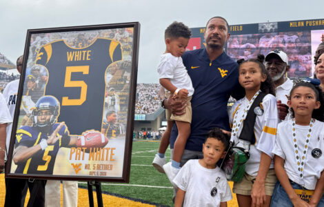 West Virginia White Football